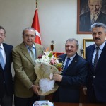 Kaymakamlardan ziyaret