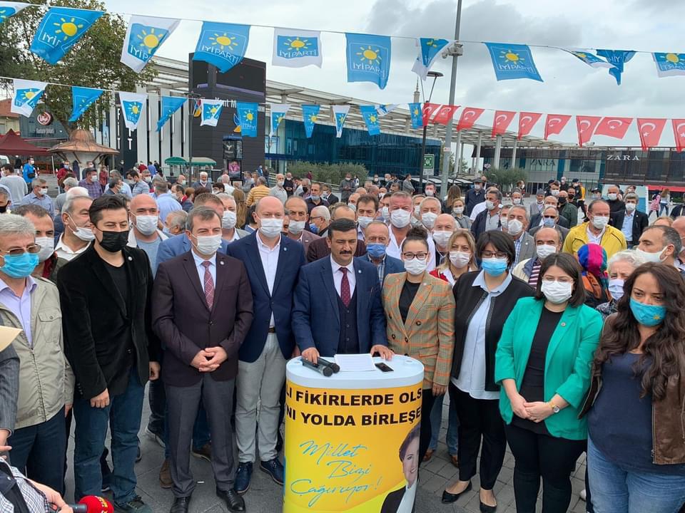 İYİ PARTİ  SUYUN PEŞİNİ BIRAKMIYOR