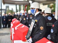 Kahramanlara hüzünlü veda