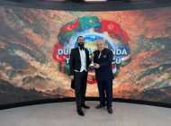 Akif Manaf’a “Türk Dünyası Barış Ödülü” Verildi