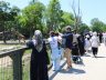 Bursa Hayvanat Bahçesi’ne bayramda ziyaretçi akını