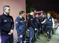Bursa da 1126 personel, 439 araç görev başında